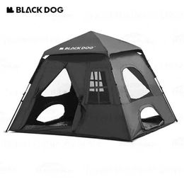 Tentes et abris Naturehike Blackdog 2.0 Tente en vinyle automatique améliorée 150d Camping Oxford Camping Picnic Square Outdoor Portable Araproproofq240511