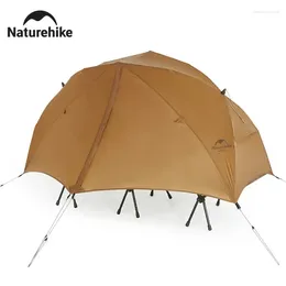 Tentes et abris Naturehike de camping tente de lit ultralier étanche 1 personne une touche portable de lits au sol