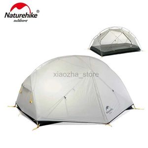 Tenten en schuilplaatsen Naturehike Mongar 2 Campingtent Ultralichte tent 3-seizoenentent Waterdicht Dubbellaags Outdoor Backpacken Wandeltent Vestibule 240322