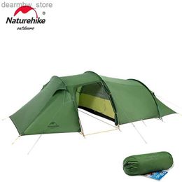 Tentes et abris Naturehike Opalus 2 3 4 tente 2 3 4 Personne Tent de randonnée 4 Saison Tente Ultralight Family Travel Tent 20D Tableau de camping imperméable L48