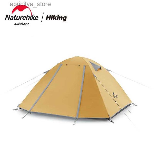 Tentes et abris Naturehike P Series 2-4 personnes Tente de camping extérieure épaissie anti-pluie tente de protection solaire Beach Park Camping Tent24327