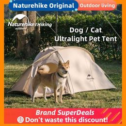 Tentes et abris Naturehike Pet Tent House Cat Bed Ultralight Pet Camping Tent Tipi Portable Disponible Pour Chien Chiot Excursion Extérieur Intérieur J230223