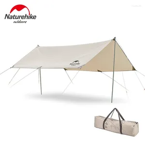 Tenten En Schuilplaatsen Naturehike Zonwering Ultralicht Waterdicht Katoen 4-6 Persoons Schaduw Tent Luifel Buiten Tuin Strand Camping Tarp