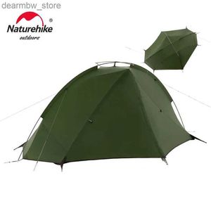 Carpas y refugios NatureHike Tagar Tent 1 2 Personas Mochilas de mochila Tienda Ligera Al aire libre Tienda de senderismo Free Standing Dome con huella L48