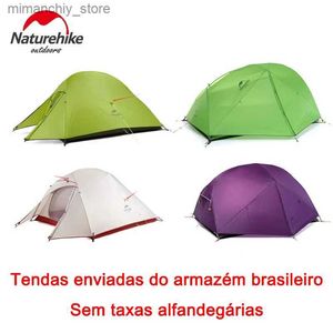 Tenten en schuilplaatsen Naturehike Tent Cloud Up Mongar Star River 2-persoons kampeertent Ultralichte backpacktent Wandelreistent met gratis mat Q231117