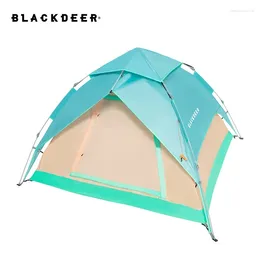 Tentes et abris à une ombre à une tente pliante couchée couchaine de couchée picnique automatique de plage armée rapide 4 personnes imperméables camping extérieur