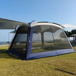 Tentes et abris extérieurs 5-8 personnes Screen House Sun Shelter Grand Gazebo Camping Tente De Beach Canopy