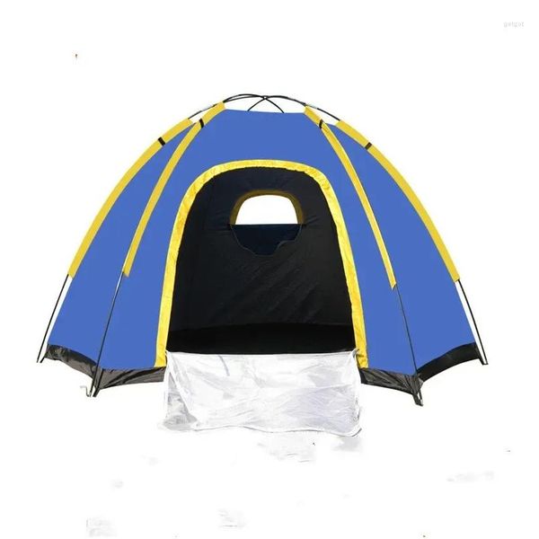 Tentes et abris Cam extérieure Tente étanche Tente touristique Barres en fibre de verre Tralight Beach Familles Canopée 4 personnes Naturehike Drop Deliver Oti4Y