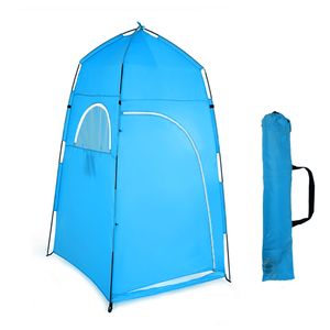 Tenten en schuilplaatsen Outdoor Camping Strand Tent Douche Bad Verandering Fitting Room Douche Tent Shelter Automatic Instant Tent Shady Toilet Tent 230308