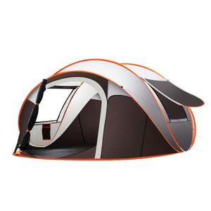 Tenten en schuilplaatsen outdoor camping tent automatische up strand reizen 5-8 mensen grote ruimte waterdichte zonnescherm familie wandelen picknick luifel