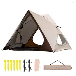 Tentes et abris Tente de camping en plein air Jardin Pelouse Plage Enfants Pique-nique Portable Ouverture rapide automatique