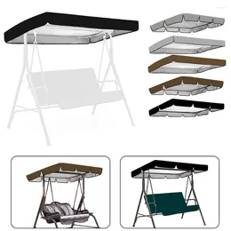 Tentes et abris en extérieur de la canopée de couverture de toit chaise oscillante de remplacement pour siège 2/3 places de jardin de camping