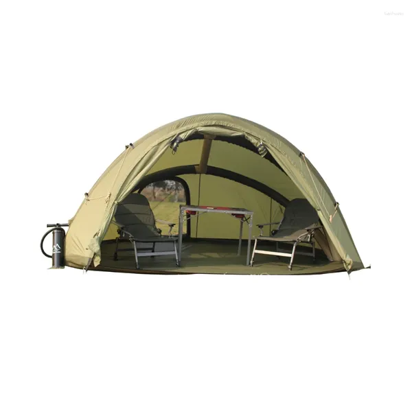 Tentes et abris meubles d'extérieur pliés de haute qualité lit de pêche portable tente de camping de luxe à vendre