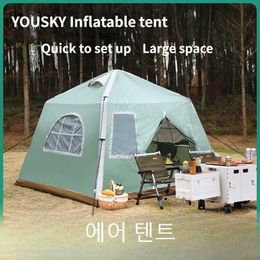 Tentes et abris extérieurs Grande tente 5 à 8 personnes Famille Famille Camping Cabine gonflable Air Ultra Light Party Tentq240511