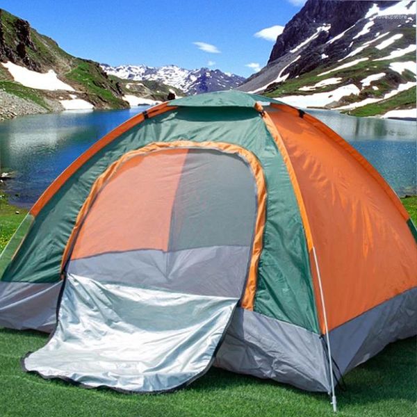 Tentes et abris extérieurs auto-conduisés Camping Camping tente à l'épreuve du soleil ouvris rapide automatique pour la randonnée à la pêche