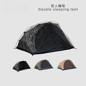 Tiendas de campaña y refugios Tienda para dormir al aire libre Camping de una sola capa con mosquitera Ligero Plegable Portátil Canguro para dos personas 231120