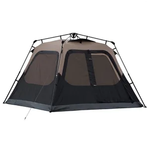 Tenten en schuilplaatsen buiten weerbestendig geïnstalleerd 60 seconden Instant Setup Camping 3-4 Persoon 4 Kamer Cabin Tent Camptown