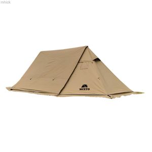 Tentes et abris Tente de camping coupe-vent extérieure avec poêle Jack Tente 4 saisons Abri solaire pour camping familial Chasse Pêche Randonnées