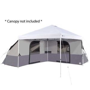 Tenten en schuilplaatsen Ozark Trail 8-persoons verbonden tent met schermgaten (recht beenplafond afzonderlijk verkocht) Q240511