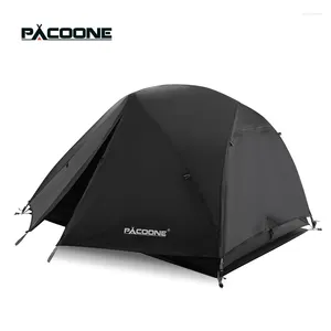 Tentes et abris PACOONE Ultraléger 20D Nylon Tente de camping Portable Sac à dos Cyclisme Étanche Randonnée en plein air Voyage Plage