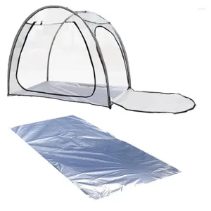 Tentes et abris Tente de culture de plantes 2 portes Camping transparent Portable sphérique pour 2-3 personnes Résistant au froid Observation des étoiles en plein air