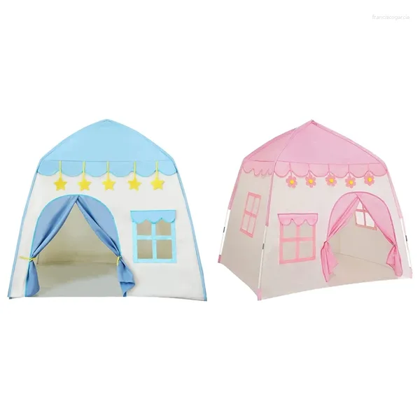 Les tentes et les abris jouent à une tente intérieure extérieure princesse pour filles cadeau garçons pour tout-petit grande maison facile à utiliser