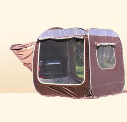 Tentes et abris Équipement portable Tente familiale universelle SUV Voiture extérieure Queue de toit arrière Yanshen Camping Auvent multifonctionnel 9096358
