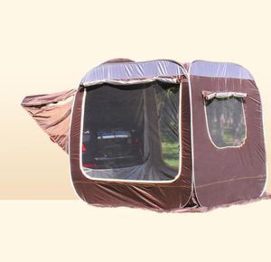 Tentes et abris Équipement portable Tente familiale universelle SUV Voiture extérieure Queue de toit arrière Yanshen Camping Auvent multifonctionnel 9096358