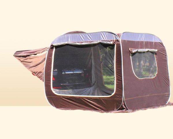 Tentes et abris Équipement portable SUV Universal Family Tente Outdoor Car Toit arrière Toile Yanshen Camping Multifonctionnel Auvent 7598405