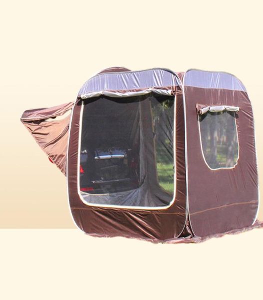 Tentes et abris Équipement portable Tente familiale universelle SUV Voiture extérieure Queue de toit arrière Yanshen Camping Auvent multifonctionnel 8876284