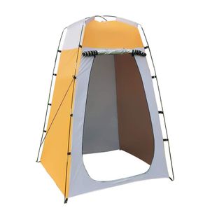 Tenten en schuilplaatsen draagbare buiten waterdichte antiuv douchebaden tent camping veranderende paskamer zomer strand privacy toilet shelter tent 230320