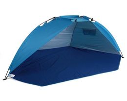 Tentes et abris portables Sunshine Shelter Sunshade Tent 170T Polyester Beach Outdoor Mini robuste pour la pêche en camping randonnée
