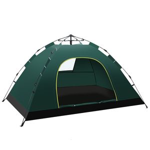 Tentes et abris Tente portable Pique-nique Tente de camping en plein air 2-3 personnes Tente entièrement automatique Ouverture rapide Tente de camping ultralégère 230526
