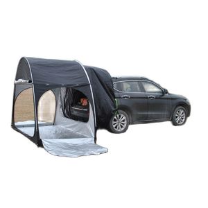 Tenten en schuilplaatsen draagbare waterdichte auto achter tent fietsverlenging tent buiten camping shelter SUV grote ruimte trailer dak top tent 230206