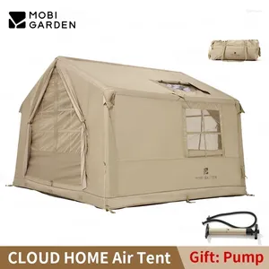 Tenten en schuilplaatsen geprefabriceerd huis opblaasbaar camping tent strand voor evenementen feestjes 6 personen grote familie waterdichte buitenautomaat