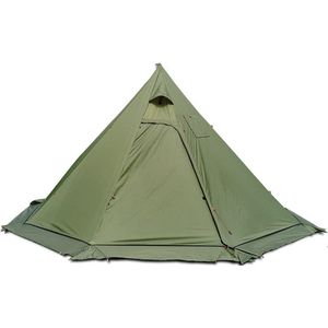 Tenten en schuilplaatsen Pyramid Tent Ski Ultra Light Outdoor Camping Tent met schoorsteengat gebruikt voor het koken van reizen Backpack Tent 230520