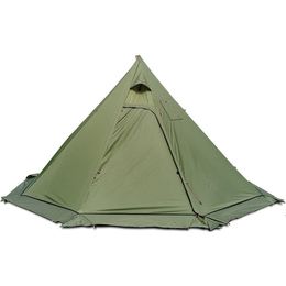 Tiendas y refugios Pirámide con falda para la nieve Tipi para acampar al aire libre ultraligero Agujero de chimenea para cocinar Viajes Mochilero 221203