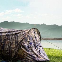 Tiendas de campaña y refugios Tienda de campaña rápidamente automatizada Camuflaje táctico Refugio solar Caza al aire libre Camping Pesca Almohadilla para dormir rápida Automática
