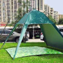 Tentes et abris Simple Outdoor Canopy Beach Tent portable pliant camping Protection solaire Pergola Camping Courtyard Sunshade rétractable J230223