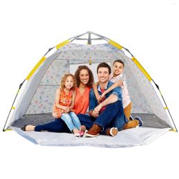 Tentes et abris Sun Shelter Beach Canopy imperméable Oxford portable ombre facile à installer SPF 50 protection UV