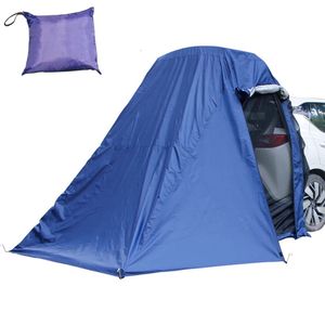 Tentes et abris SUV voiture arrière camping tente extérieure anti-pluie pergola toit portable coffre auvent barbecue autonome couverture étanche 231124