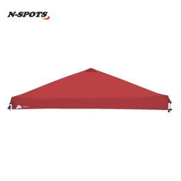 Cubierta de reemplazo superior de Tents and Shelters Trail de 10 'x para dosel al aire libre Red 230816