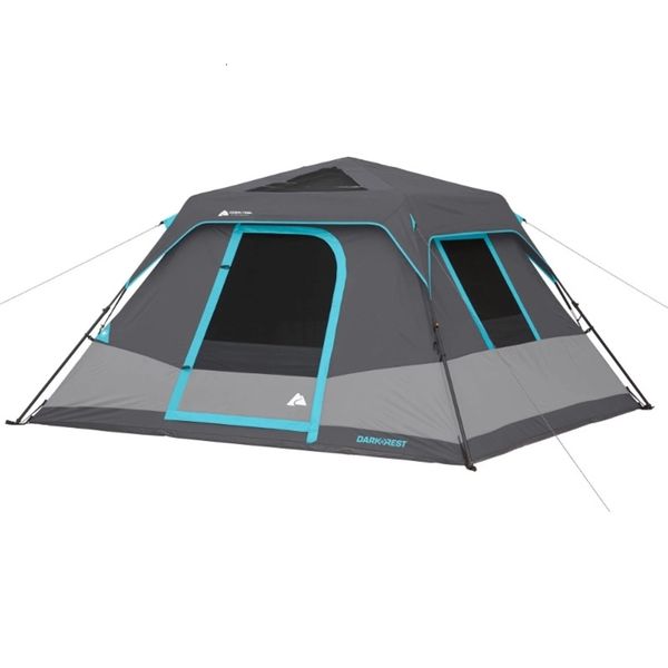 Tentes et abris Trail 6 personnes Dark Rest cabine instantanée tente tentes camping en plein air 231030