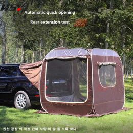 Carpas y refugios camión camioneta carpa impermeable portón trasero auto conductor de campamento al aire libre camión portátil de sueño Travelq240511