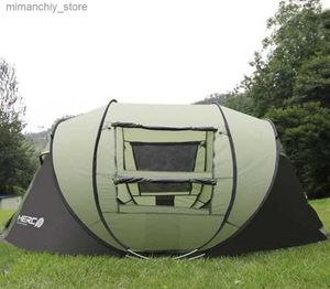 Tentes et abris Ultralarge 4-5 personnes Pop Up Entièrement automatique étanche Auto-conduite Tour Camping Beach Party Tente Barraca Q231117