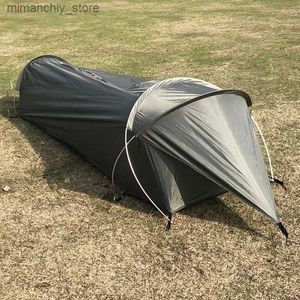 Tentes et abris tente de Camping ultralégère pour personne chantante, étanche, pour randonnée en plein air, pêche Q231117