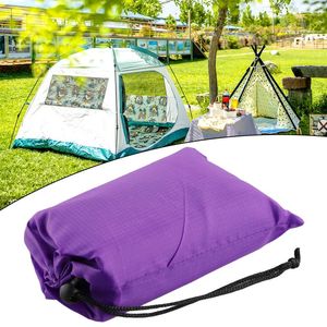 Tentes et abris Ultralight imperméable camping Tarp Weekend Weekend Weekend Outdoor Tourist Beach Sun Shelter 6 points de cravate Supplies