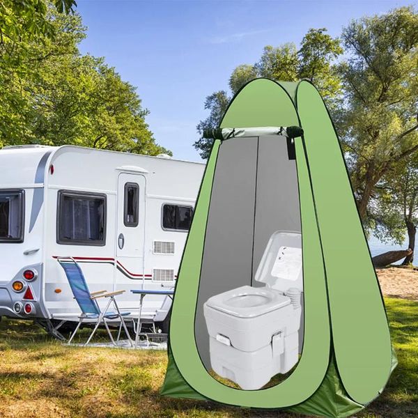 Tentes et abris dans la tente intimité de douche extérieur de la tente extérieure de la salle de bain