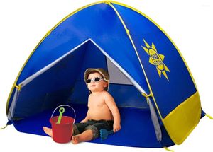 Tentes et abris UV Play Shade SPF 50 Super Portable Blue Kids Tente Activités de plein air instantanément