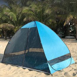Tenten en schuilplaatsen UV Bescherming Camping Beach Tent Automatisch Up Nature Sun Shelter Gazebo Outdoor Accessories